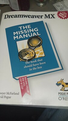 Dreamweaver MX The Missing Manual Poque Press David Sawyer McFarland