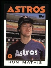 1986 Topps #476 Ron Mathis Astros 8 - NM/MT