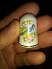 Vintage TCC Blue Jay Thimble Royal Georgina Bone China Ontario, Canada  — photo 2