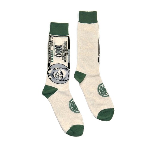 Men's Novelty Fun Crew Socks 1 Pair - Themed Funny Fancy - Dad Sports Wedding - Picture 64 of 73