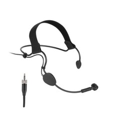 Black Condenser Headset Microphone for Sennheiser EW100 Wireless Bodypack System