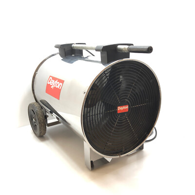 Dayton 20VD63 Portable 3-Speed Carpet Blower Dryer 3.5 Amps 3000 CFM 120V