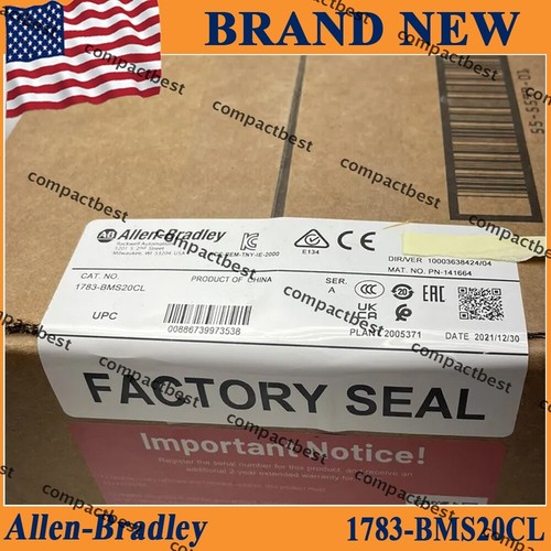 Allen Bradley 1783-BMS20CL Stratix 5700 20 Port Managed Switch 1783BMS20CL