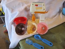 Fisher Price Fun with Food Mixing Center Pink White Chocolate Frosting Set Lot