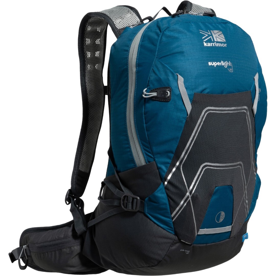Karrimor Superlight 20 L Backpack Hiking Outdoor Lyons Asphalt KR18006
