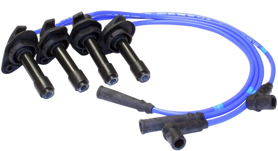 Conjunto de cabos de chumbo vela de ignição NGK para Subaru Forester GT Impreza WRX EJ20 EJ25 - Imagem 2 de 2