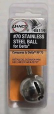 Danco 70 Stainless Steel Ball for Delta 88119 For Delta Faucet RP 70