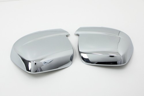 Chrome Side Mirror Cover Molding 2p for 2008 ~ 2018 Hyundai iLoad iMax - Picture 7 of 12