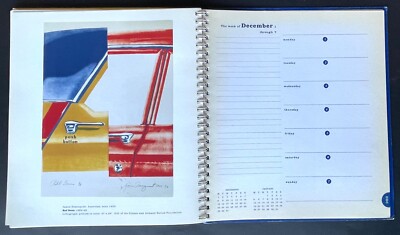 Original MOMA 1997 POP Appointment Calendar with Wonderful Design