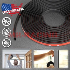 Door Insulation Rubber Weather Strips Draught Excluder Foam Window Noise Seal