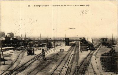 CPA AK NOISY-le-SEC Intérieur de la Gare (569585)