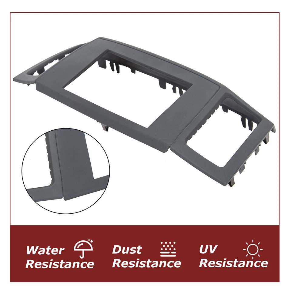 Double Din Radio Dash Install Kit Wiring Harness For 05-2007 Jeep Grand Cherokee - Image 4 of 4
