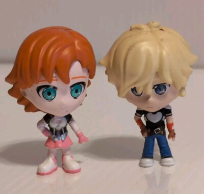 Two RWBY 2'' Vinyl Figures Nora Valkylie & Jaune Arc