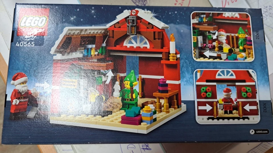 Ƹ̵̡Ӝ̵̨̄Ʒ LEGO 40565 Werkstatt des Weihnachtsmanns  Neu Limited Edition Ƹ̵̡Ӝ̵̨̄Ʒ - Bild 2 von 4
