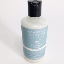 Crabtree Evelyn Goatmilk Oat Soothing Shower Milk 8.5oz