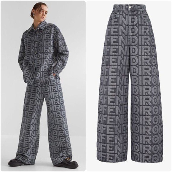 パンツ FENDI ROMA DENIM PANTS FENDI by Marc Jacobs Black denim Fendi Roma Capsule pants 38