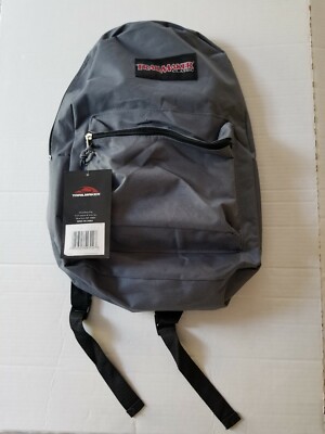 Trailmaker Backpack 18'' Zipper Top Gray 