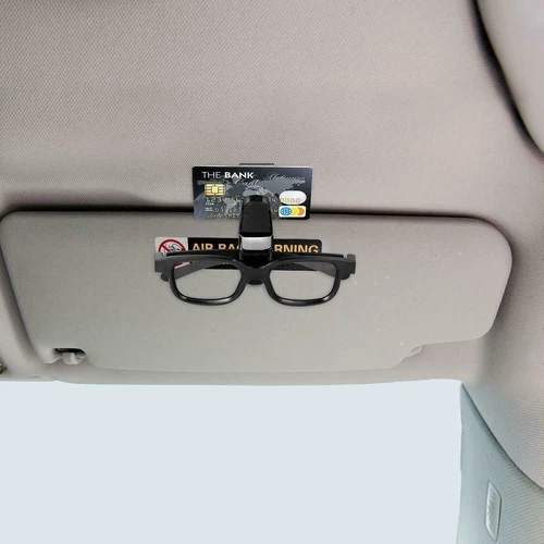 5x Brillenhalter für Auto Sonnenblende Sonnenbrillenhalter Kreditkarten Clips - Bild 6 von 7