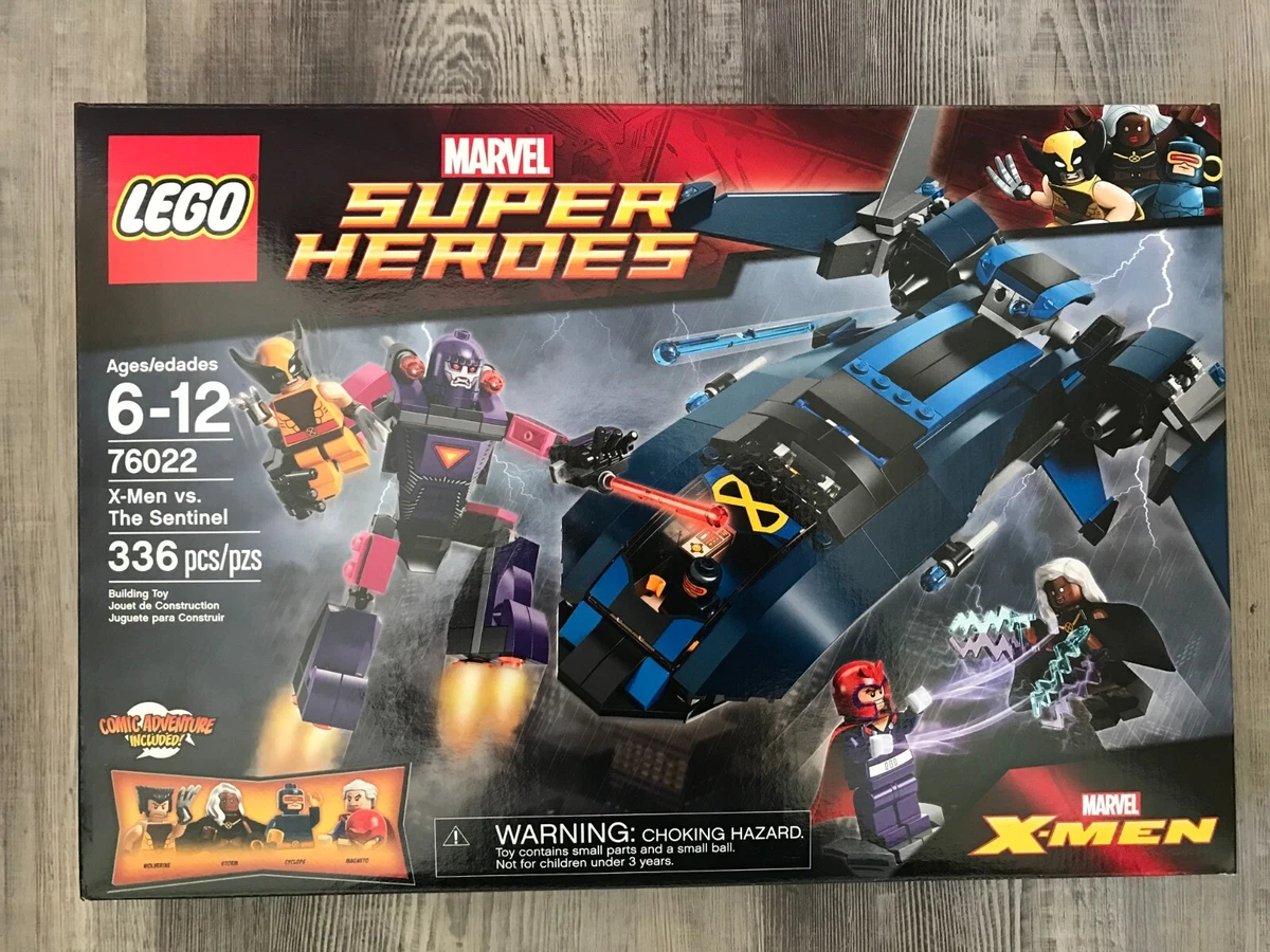 Lego Super Heroes 76022 X-Men vs. The Sentinel with Wolverine Magneto Storm  NEW