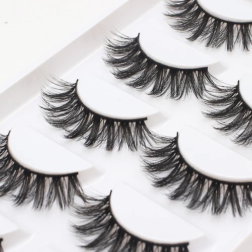 3D Mink Nature Eyelashes Lightweight Comfortable to Wear Dramatic Lash Extension - Picture 5 of 25