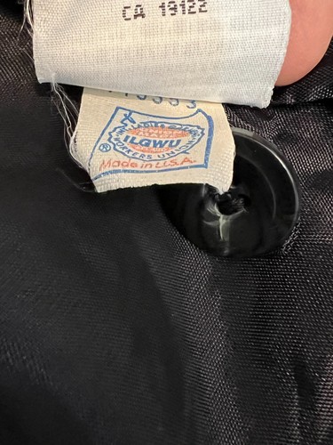 JH Collectibles Black Wool Blazer 4P Petite USA Made Lined Classic Career Jacket - Picture 5 of 12