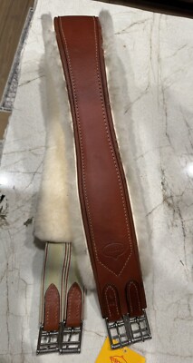 Edgewood 52'' Single End Elastic Girth - Sheepskin