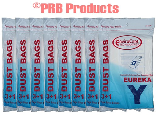 Eureka Electrolux Type Y 58183 Upright Vacuum Allergy Bags + 1 Filter Ultra Care - Picture 6 of 11