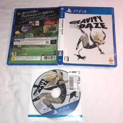 Gravity Daze aka Gravity Rush Playstation 4 PS4 Japan physical release