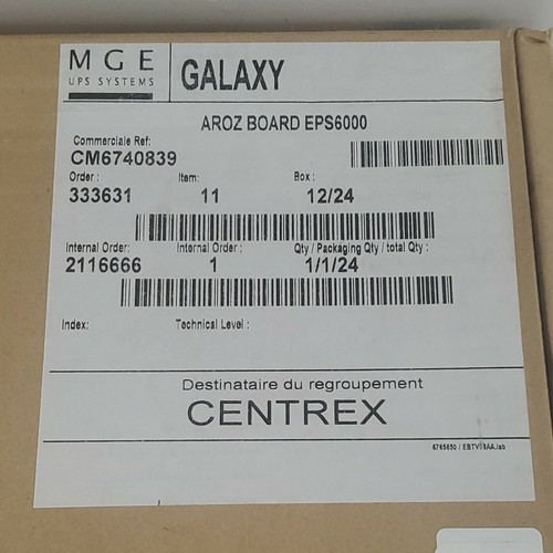 *NEW* Merlin Gerin AROZUS 6740839 EH UEH2302284 NT 05 ESP6000 + Warranty! - Picture 9 of 10