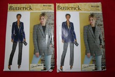 Butterick R11125 B6862 One-Button Jacket, Notched Collar, Pockets 8-16 OR 16-24