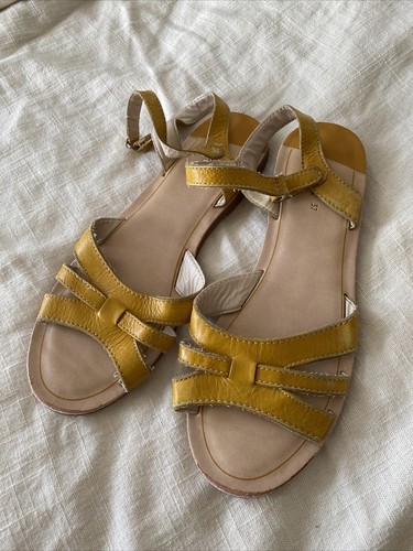 ebay yellow sandals
