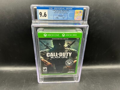 Call of Duty: Black Ops Xbox 360 One CGC 9.6 A+ FACTORY SEALED MINT WATA VGA