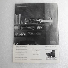 Vintage Print Ad Pioneer Sports Illustrated Jan 15, 1990