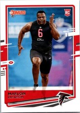 2020 Donruss Football #285 Marlon Davidson