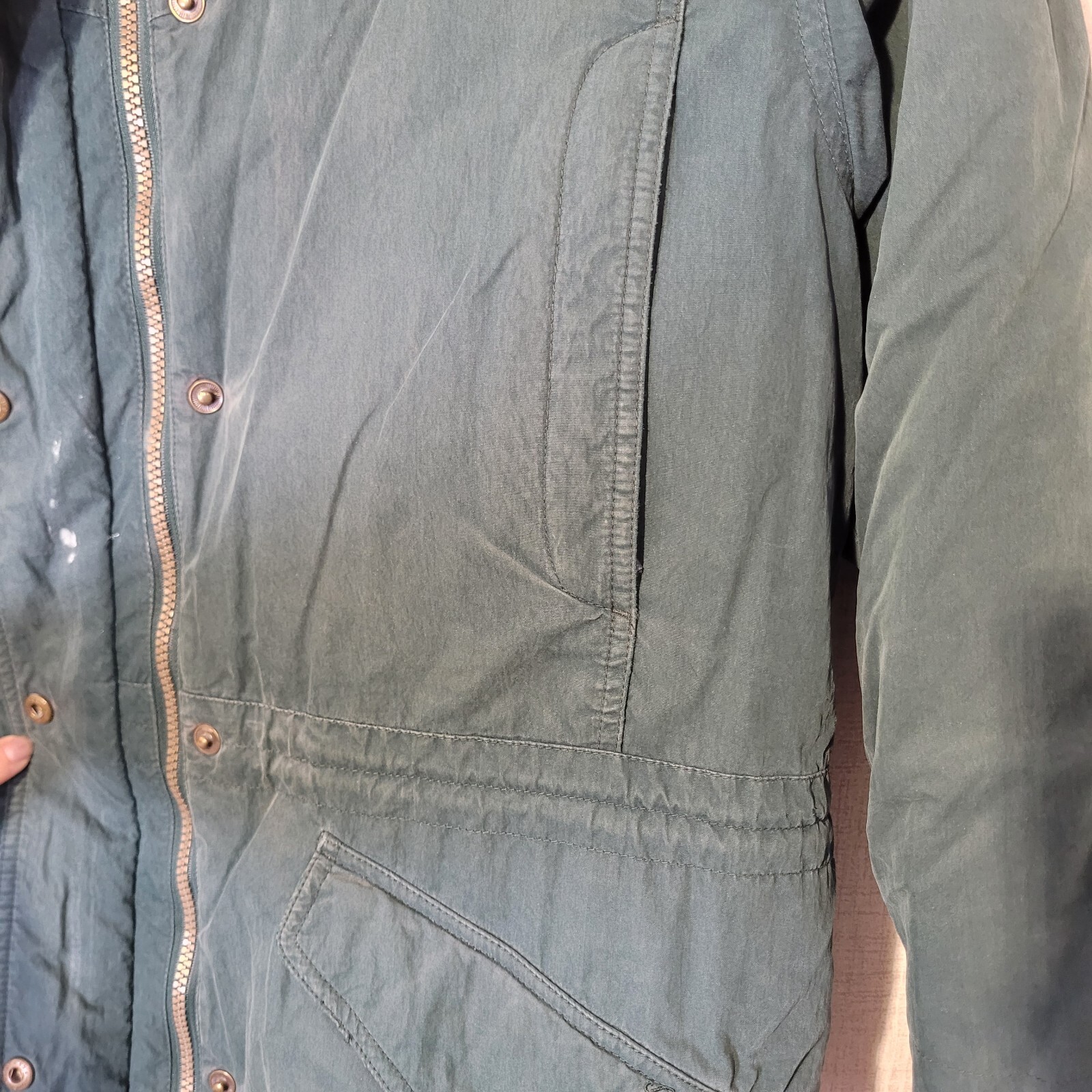 Vintage LL Bean Goose Down Parka Jacket Womens Medium… Gem