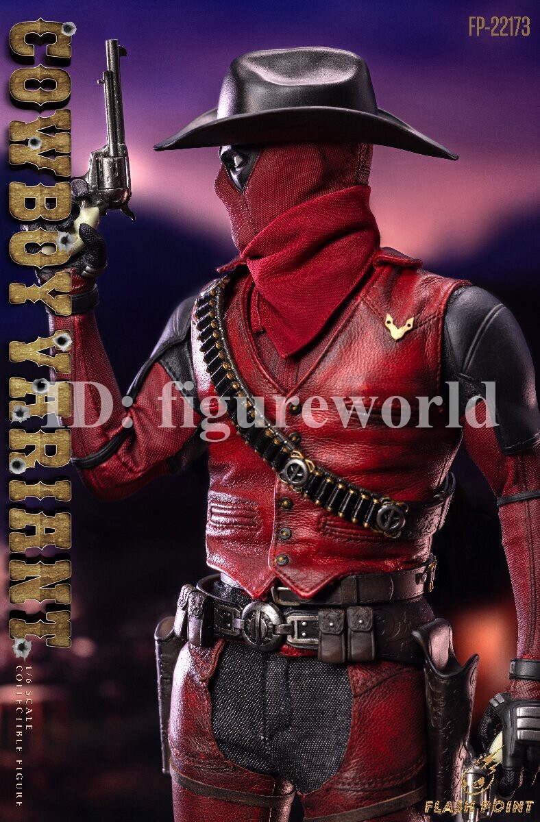 Pre-order Flashpoint Studio FP-22173 1/6 Cowboy Deadpool Action