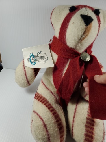Navajo Textile Mills Inc. Vintage Hand-Made Stuffed Legacy Bear Made In USA - Picture 3 of 17