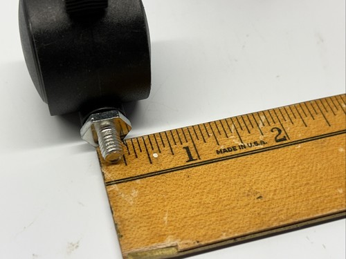 8er Set schwarze Laufräder mit Bremsen, Gewindeschraube, neu ohne Karton - Bild 4 von 11