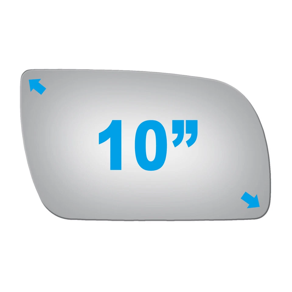 Наружное зеркало стекло для 1990 1991 GMC Jimmy пассажирское правостороннее сменное под правую руку - Изображение 2 из 4