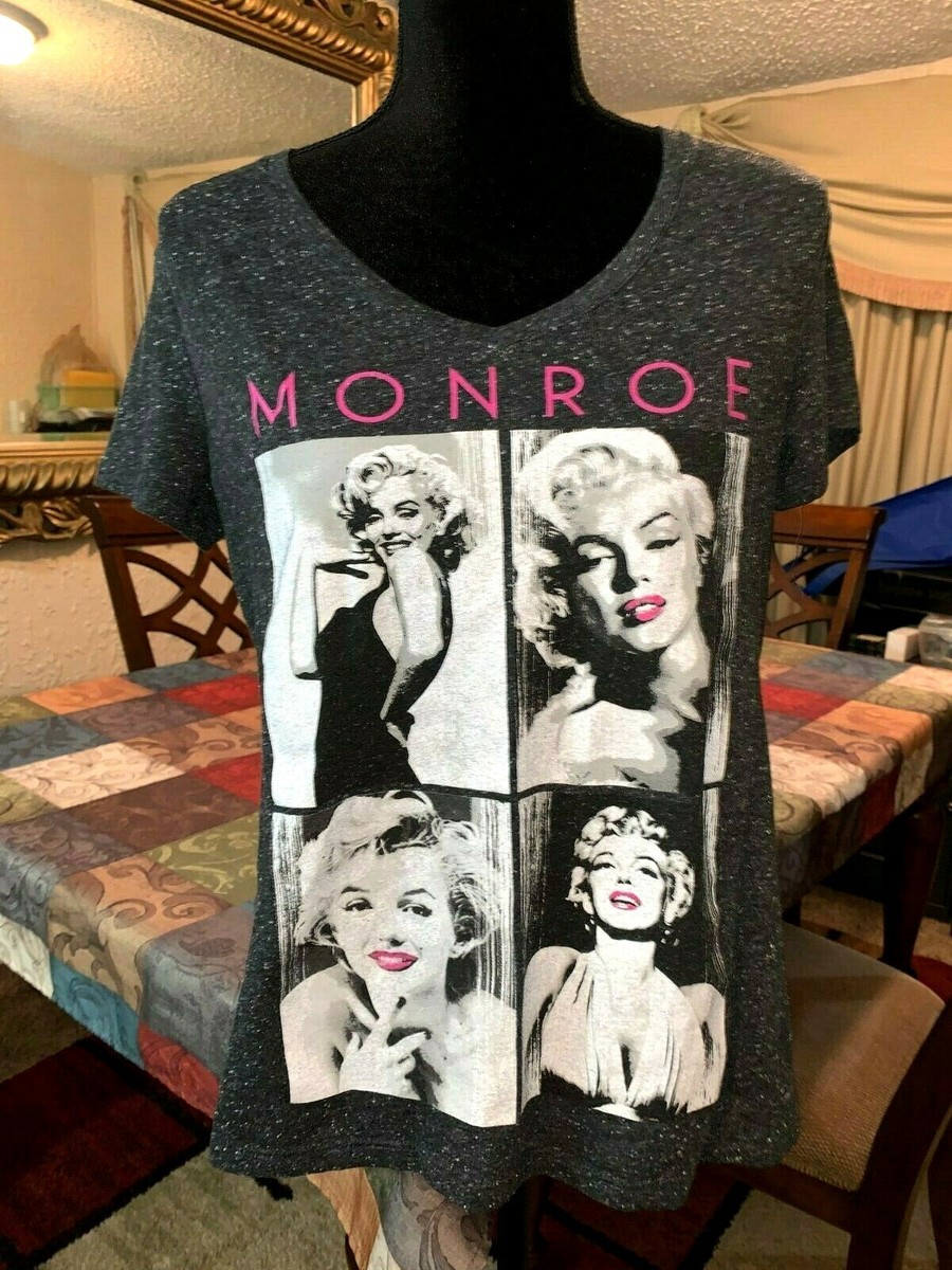 The Estate Of Marilyn Monroe LLC Juniors M Medium 7-9 Top Tee