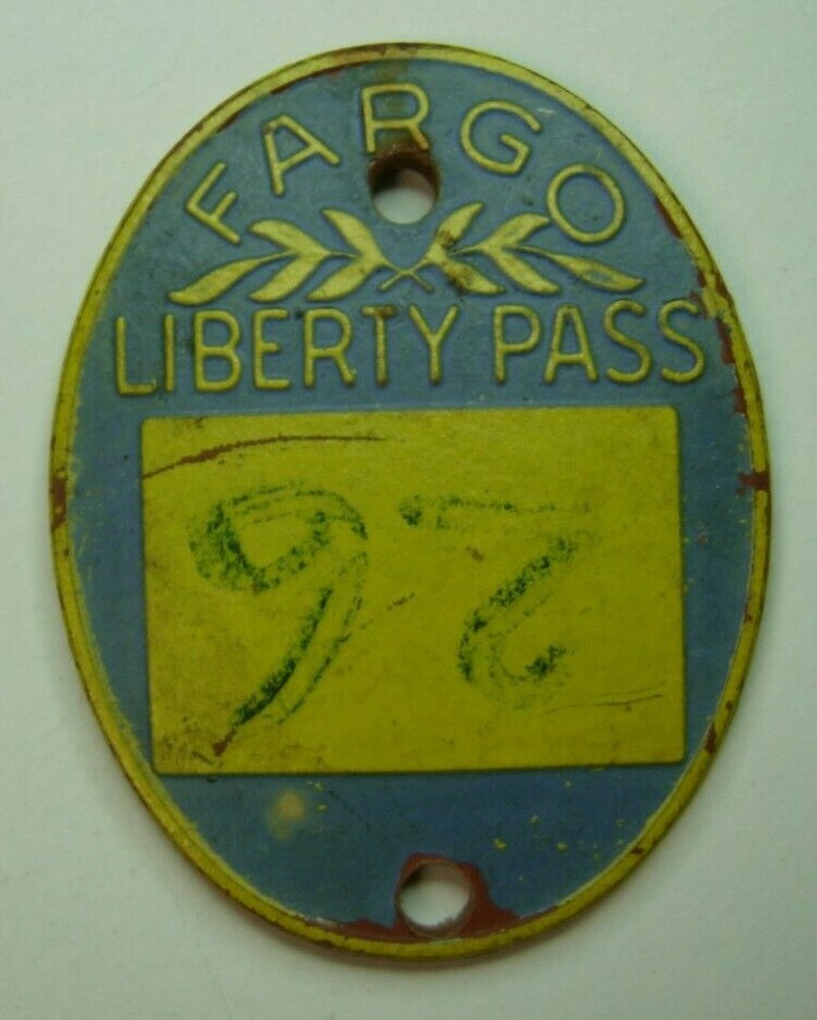 WW2 USS Fargo Liberty Pass Badge 26 CL106 US Navy eBay