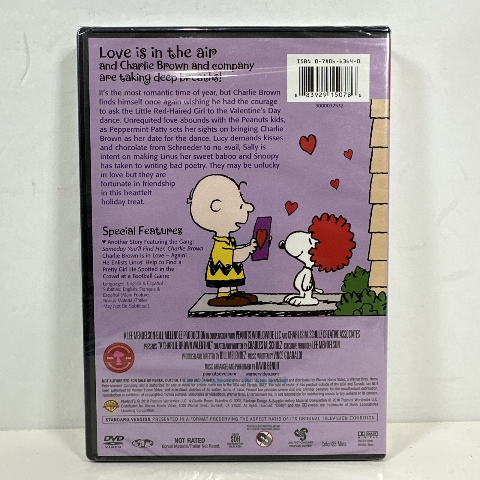 A Charlie Brown Valentine (DVD, 2002) 883929150786 eBay