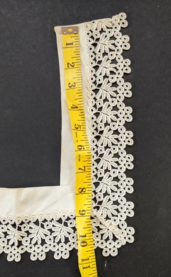 复古古董服装花边领配件 Cosplay 服装浪漫维多利亚 — 第 2/4 张图片