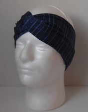 Nike Printed Twist Knot Headband Adult Unisex Blue Void/Indigo Fog/White