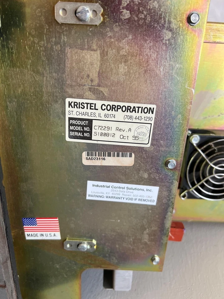 LCD A2100 MONITOR 1-424-2135 C72291 CINCINNATI - Image 4 of 4