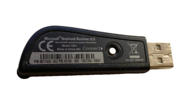 Microsoft v2 Mod. USB Receiver 1051 - Wireless Dongle PC/Laptop