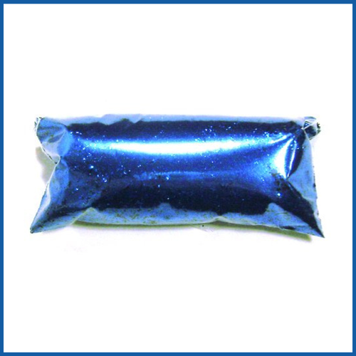 1oz (30ml) Electric Blue .015" Metal Flake, Medium Professional Paint Additive - Picture 1 of 6