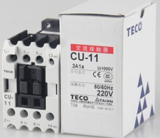 CU-11 CU11 TECO AC Contactor 3A1a 380VAC New YY0