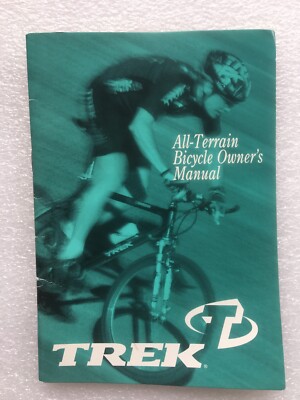 trek bicycle manuals Vintage 1997-2002 TREK Bicycle ALL-TERRAIN Mountain Bike OWNER’S MANUAL  Y-22 970