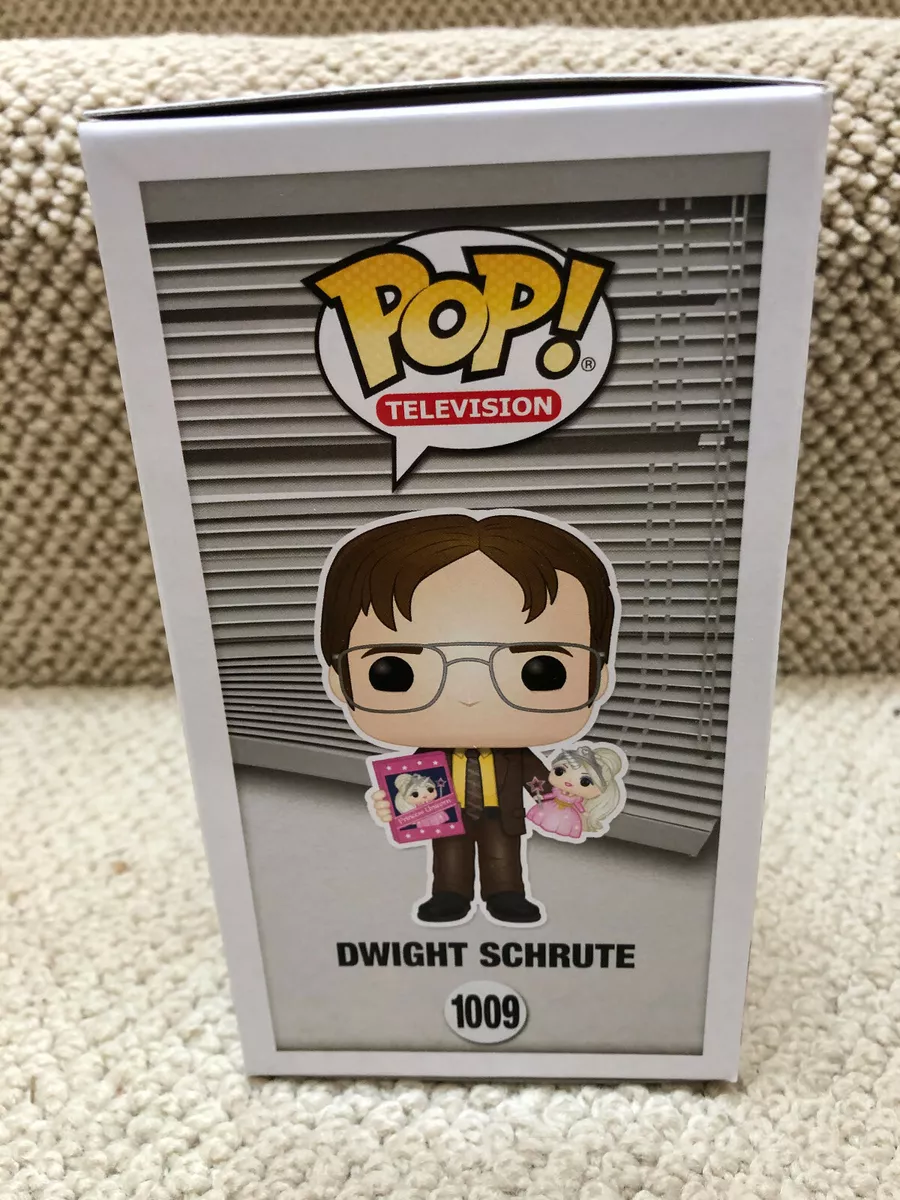 Dwight Schrute with Princess Unicorn Doll #1009 Funko Shop Exclusive Pop